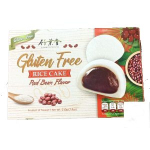 Mochi de soja roja Azuki sin gluten y vegano