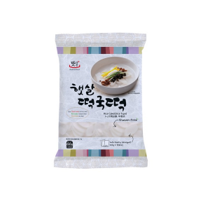 Tteokguk - pastel de arroz coreano sin gluten