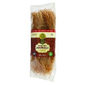 Fideos vermicelli de arroz integral Sin gluten 200g