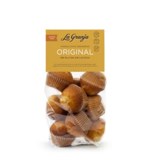 Magdalenas originales sin gluten y sin lactosa