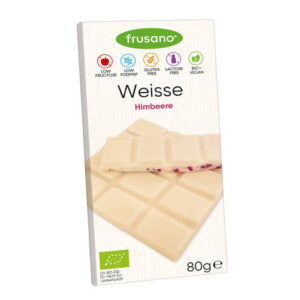 Blanco con frambuesas Sin Gluten y Sin Lactosa